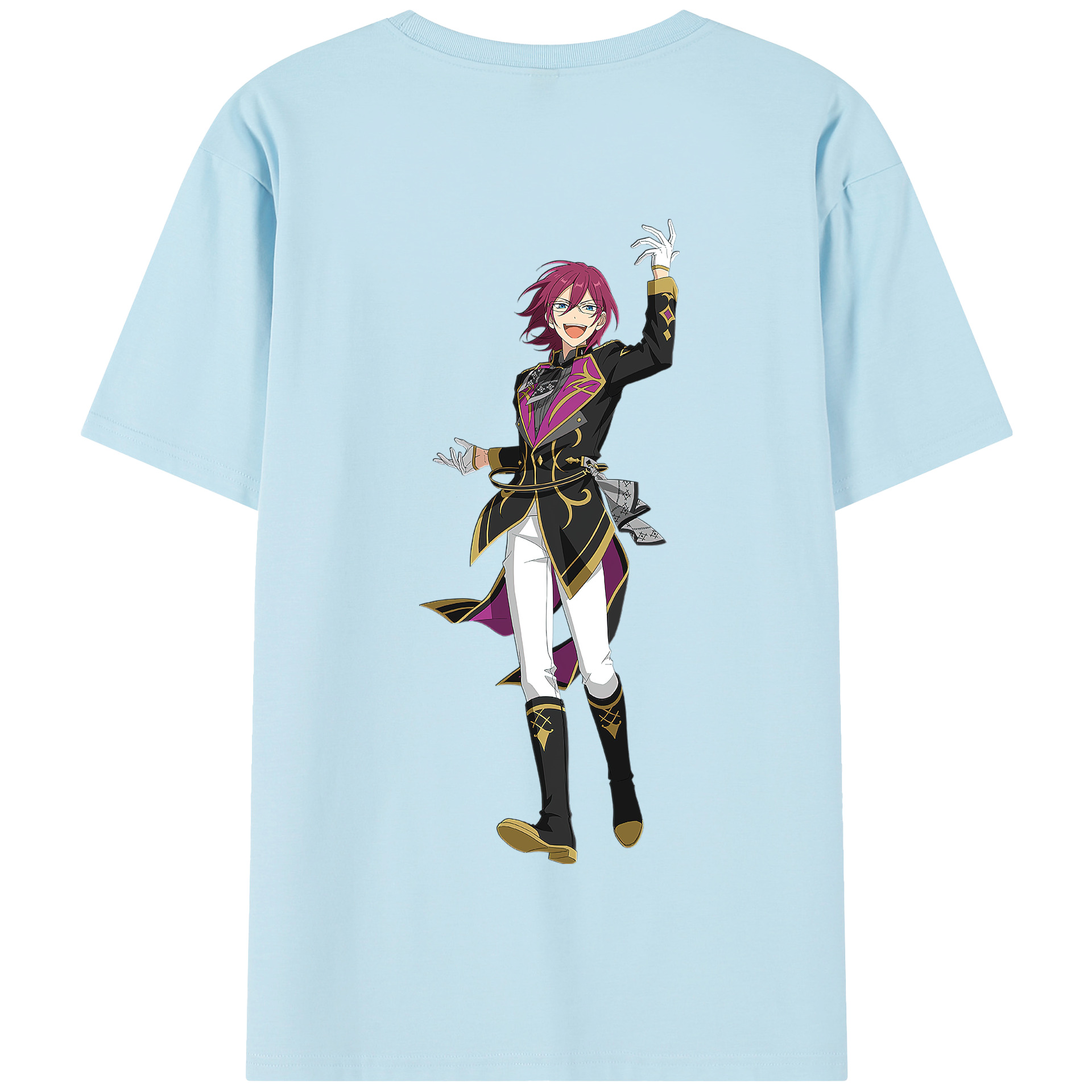 （画像用） あんさんぶるスターズ! Ensemble Stars 綿100％半袖Tシャツ（背面プリント）